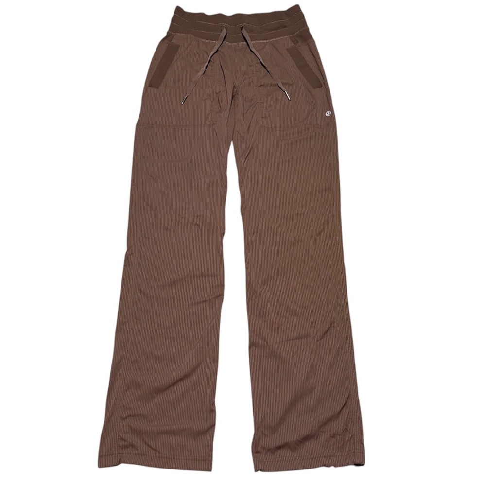Lululemon Dance Studio Mid Rise Pant Full Length Java Brown W5ENOR Women 2